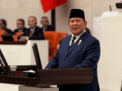 Presiden Indonesia Pidato di Majelis Agung Nasional Turki