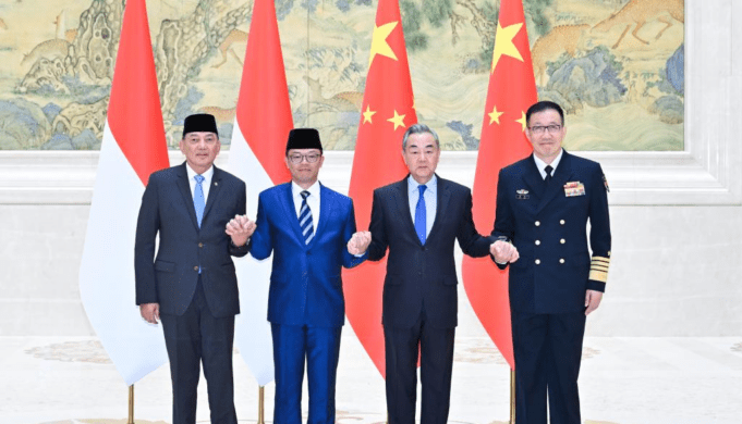 Tiongkok dan Indonesia Gelar Pertemuan Menlu- Menhan