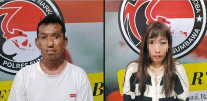 Pesta Narkoba, Seorang Pria dan Wanita Diamankan Sat Res Narkoba