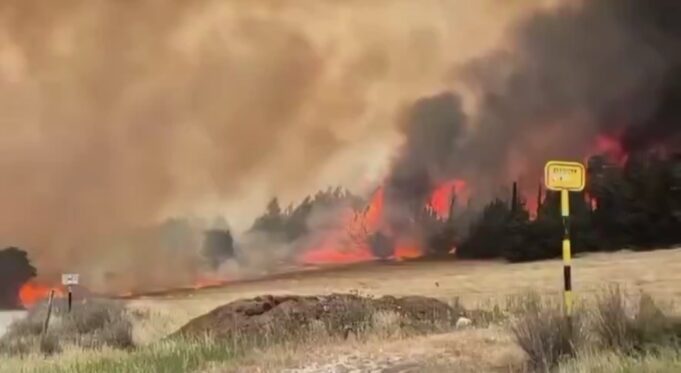 Berita Video: Kebakaran Besar Landa Wilayah Diduduki Israel