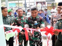Pererat Tali Ukhuwah, Dandim Sumbawa Resmikan Musholla Al-Hassan di Koramil Lape Lopok