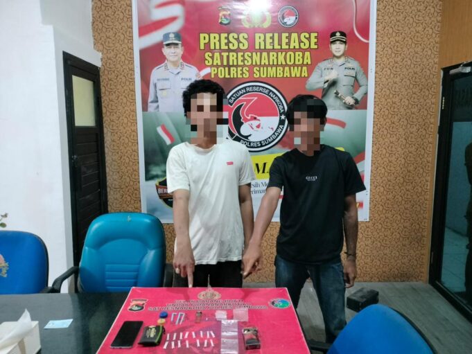 Miliki Belasan Pocket Sabu, Dua Pengedar Asal Muer Diringkus Polisi