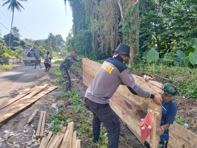Satgas TMMD Ke-124 Kodim 1501/Ternate Percepat Pembangunan Drainase Untuk Mengatasi Genangan Air dan Banjir