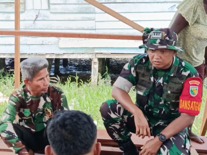 Dansatgas TMMD Tinjau Progres Pembangunan Rumah