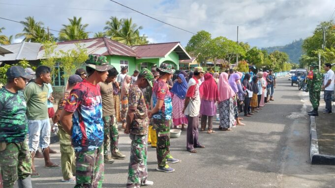 Satgas TMMD Kodim 1501/Ternate Gelar Apel Pagi Untuk Meningkatkan Disiplin dan Kekompakan