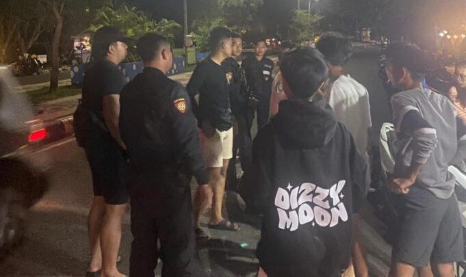 Sat Samapta Polres Sumbawa Bubarkan Dugaan Aksi Tawuran Remaja di Samota
