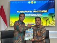Pemda Sumbawa dan UNRAM MoU Beasiswa Kedokteran dan Farmasi