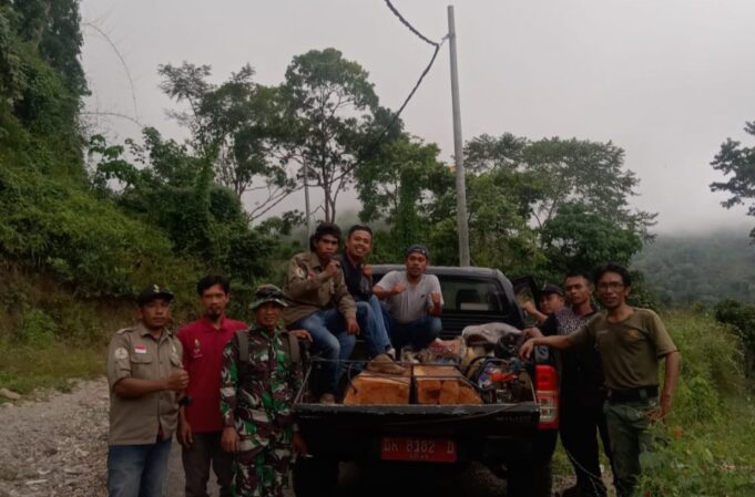 Kodim 1607/Sumbawa dan KPH Batulanteh Patroli Gabungan, Temukan Kayu Hasil Illegal Loging