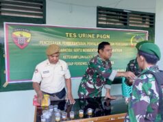Perangi Narkoba di Tubuh TNI, Kodim 1607/Sumbawa Laksanakan Tes Urin Mendadak