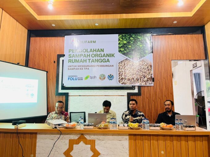 Kelompok Usaha Lestari Gelar Pelatihan Pengolahan Sampah organik Rumah Tangga