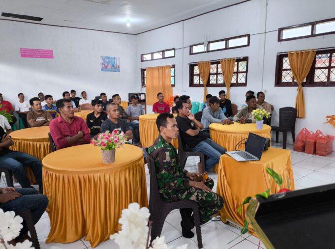 Sosialisasi Bela Negara Oleh Satgas TMMD Ke-125 Kodim 1506/Namlea