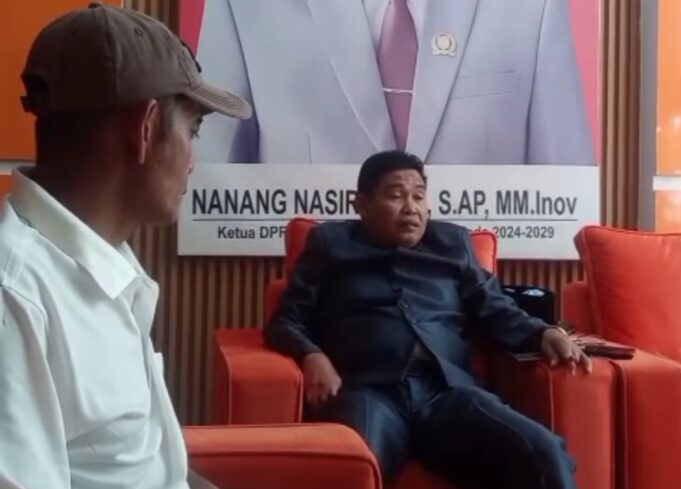 Temui Ketua Dewan, Tokoh Masyarakat Lingkar Tambang Sampaikan Soal Kisruh PT SJR