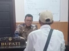 Tokoh Masyarakat Lingkar Tambang Sampaikan Soal Kisruh PT SJR ke Bupati