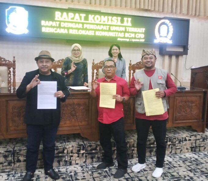 BCM CFD Taman Blambangan Tetap Bertahan, DPRD Nyatakan Tak Ada Dasar Relokasi