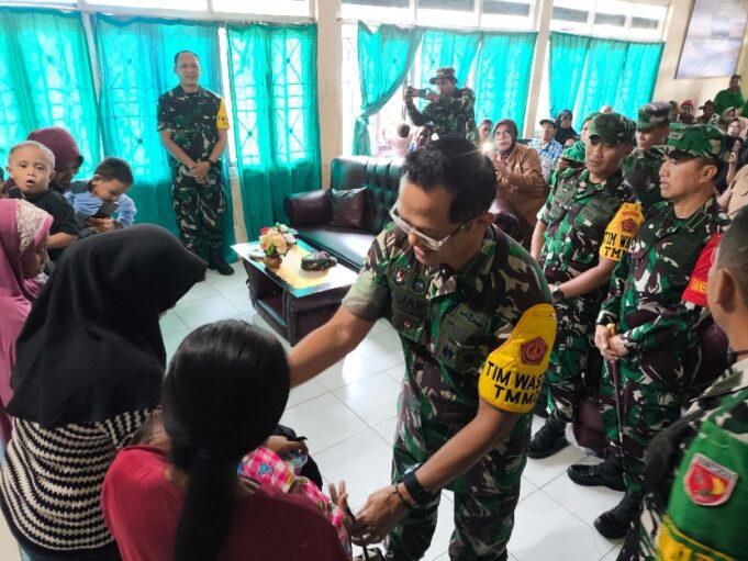 Tim Wasev Tinjau TMMD 125 Kodim 1506/Namlea Kabupaten Buru Selatan