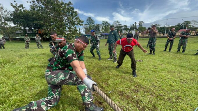 Kodim 1710/Mimika Mulai Menggelar Lomba Meriahkan HUT RI Ke-80 Tahun 2025