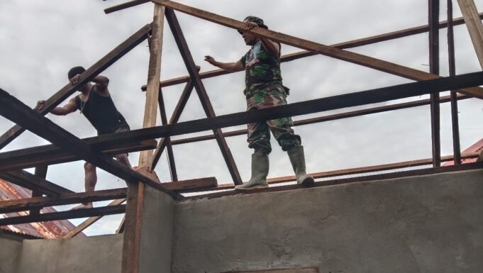 Pasiter Kodim 1506/Namlea : TMMD Ke-125 Membangun Infrastruktur dan Kesejahteraan Masyarakat Kabupaten Buru Selatan