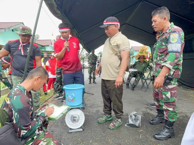 Semarak Kemerdekaan, Kodim 1710/Mimika Gelar Lomba Mancing
