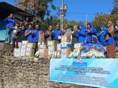 Solidaritas dan Kepedulian, Demokrat Sumbawa Salurkan Bantuan Korban Kebakaran