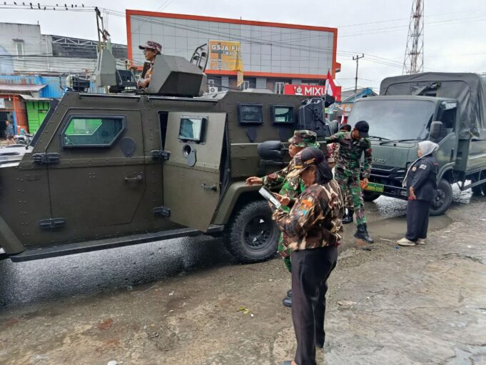 Jaga Keamanan Wilayah, Kodim 1710/Mimika Laksanakan Patroli Humanis Di Wilayah Binaan