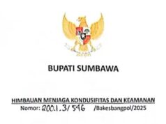 Bupati Sumbawa Himbau Masyarakat Jaga Kondusifitas dan Keamanan Daerah