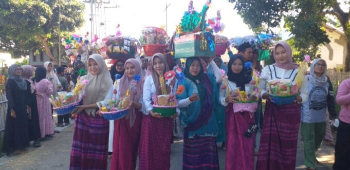 Gontar Berbudaya: Tradisi Soan Tepung Meriahkan Perayaan Maulid Nabi Muhammad SAW di Desa Gontar