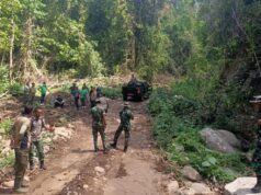 Kodim 1607/Sumbawa Turunkan Personel Amankan Kawasan PPKH di Kecamatan Moyo Hulu