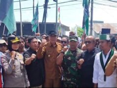 Demonstrasi Berjalan Damai, DPRD Sumbawa Apresiasi Aliansi Mahasiswa Sumbawa Menggugat
