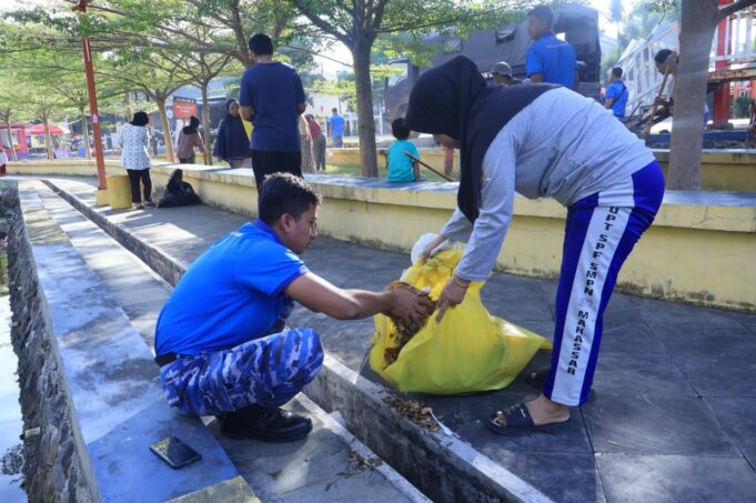 Bakti Teritorial Prima, Sambut HUT ke-80 TNI, Lanud Sultan Hasanuddin Kembali Gelar Karya Bakti