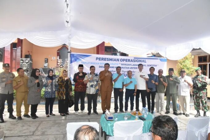 Bupati Resmikan Dapur MBG