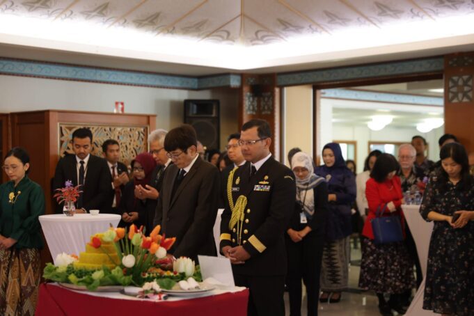 Peringatan HUT Ke-80 Tentara Nasional Indonesia di KBRI Canberra