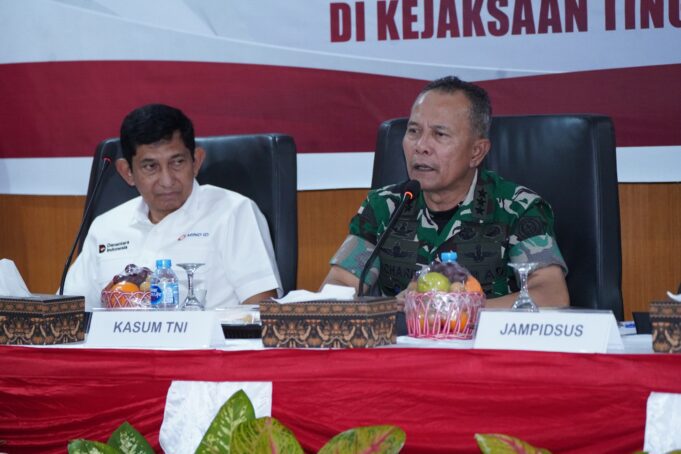 Kasum TNI Tinjau Penertiban Tambang Ilegal di Bangka Belitung