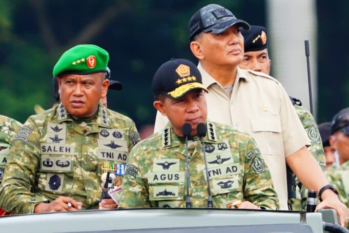 Panglima TNI Tinjau Geladi Bersih, Pastikan Kesiapan Perayaan HUT ke-80 TNI