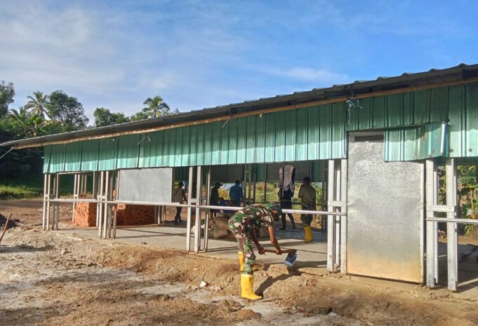 TMMD ke-126 di Kampung Babak, Semangat Gotong Royong Terus Mengalir