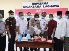 Polres Sumbawa Musnahkan 295,53 Gram Sabu
