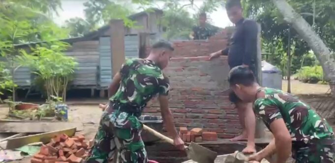 TNI Manunggal Air, Kala Hitam Wujudkan Harapan Warga Yanggandur
