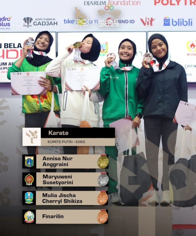 INKAI Kembali Dominasi Cabang Karate di PON Beladiri 2025