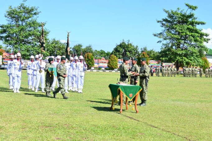 Danlanud Sultan Hasanuddin Hadiri Sertijab Panglima Divisi Infanteri 3 Kostrad