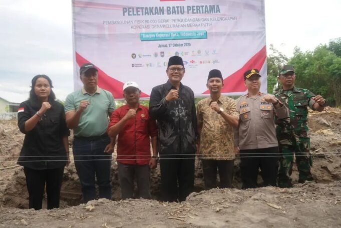 Bupati Ground Breaking Koperasi Merah-Putih Desa Pukat