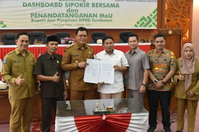 Bupati Luncurkan Dashboard Sipokir Bersama