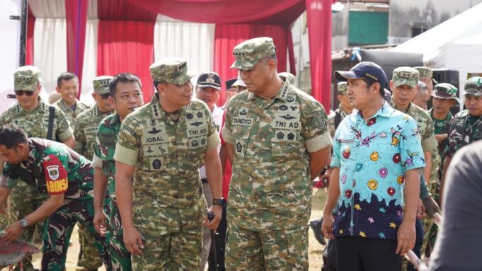 Wapang TNI Tinjau Yonif TP 899/BSG dan Pembangunan Koperasi Merah Putih di Wilayah Kodam Jaya
