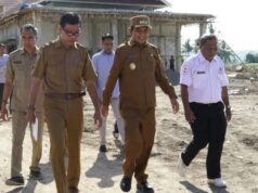 Wabup Sidak Pembangunan RSUD Sering