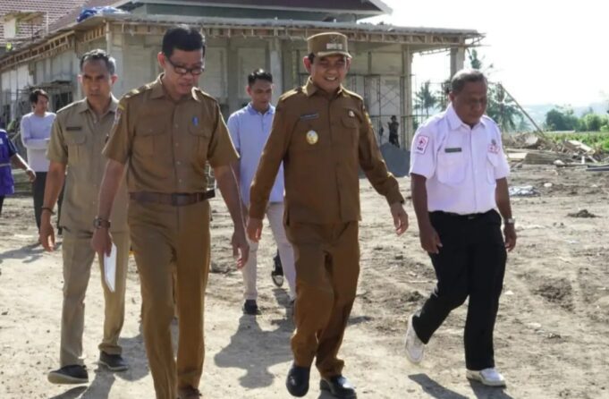Wabup Sidak Pembangunan RSUD Sering
