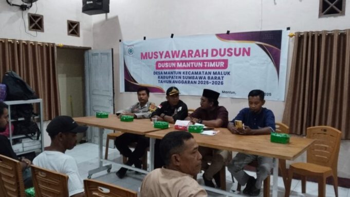 Musdes Anggaran 2026 Desa Mantun, Prioritaskan Penanganan Banjir