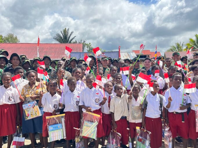 Upacara Penutupan TMMD ke-126 di Kampung Babak Berjalan Aman dan Lancar