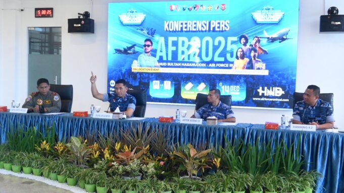 Lanud Sultan Hasanuddin Akan Menggelar Kembali Air Force Run 2025, Targetkan 4.000 Pelari