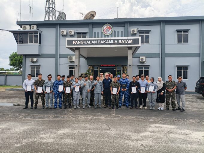 Pelatihan VBSS Tahap VII Bakamla RI–UNODC Resmi Ditutup