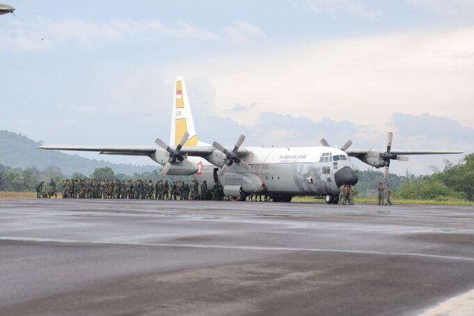 Yonif 501 Kostrad Tiba di Babel, Siap Mantapkan Latihan Terintegrasi Kogab TNI