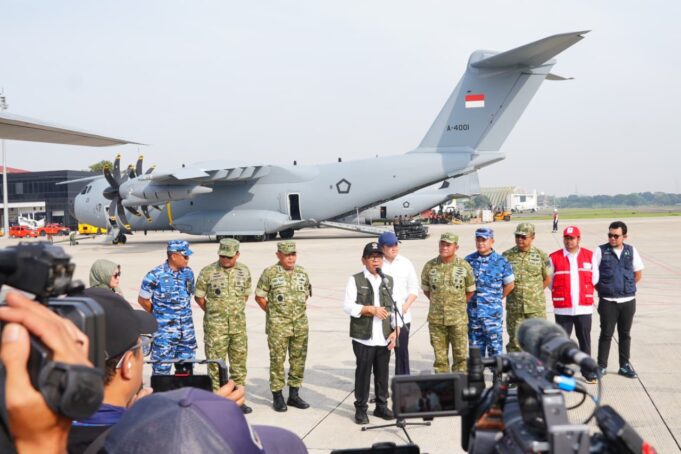 TNI Kirim Bantuan Kemanusiaan ke Tiga Provinsi Terdampak Bencana