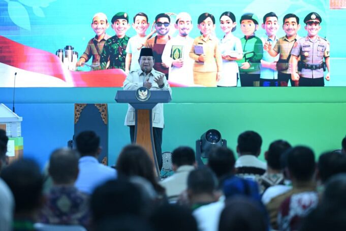 Panglima TNI Hadiri Peresmian Akad Massal 50.030 Unit Rumah Subsidi FLPP oleh Presiden RI
